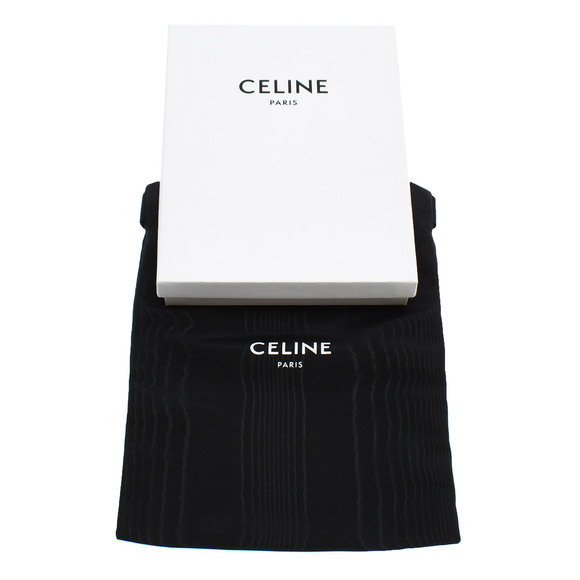 Celine Phone Pouch Triomphe Canvas Lambskin Tan - Picture 12 of 12